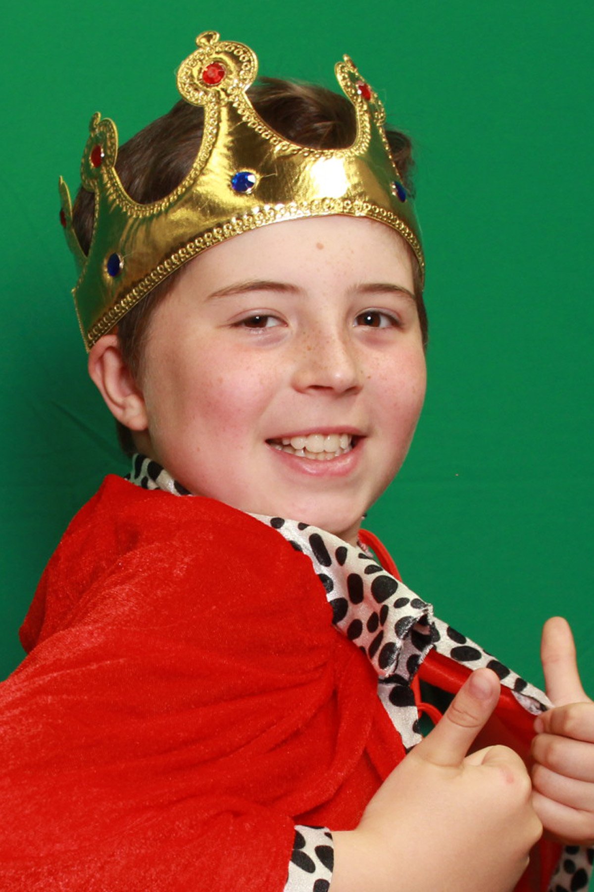 Example photograph with a happy smile